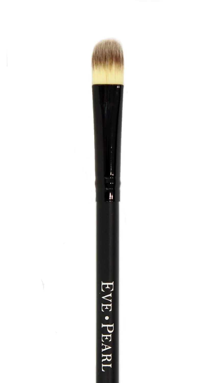 EVE PEARL Dual Salmon Concealer And 102 Concealer Brush Full Coverage Under Brighten Eye Concealer Brush Set Makeup Kit (Tan)