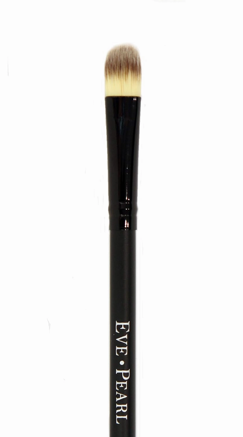 EVE PEARL Dual Salmon Concealer And 102 Concealer Brush Full Coverage Under Brighten Eye Concealer Brush Set Makeup Kit (Medium)