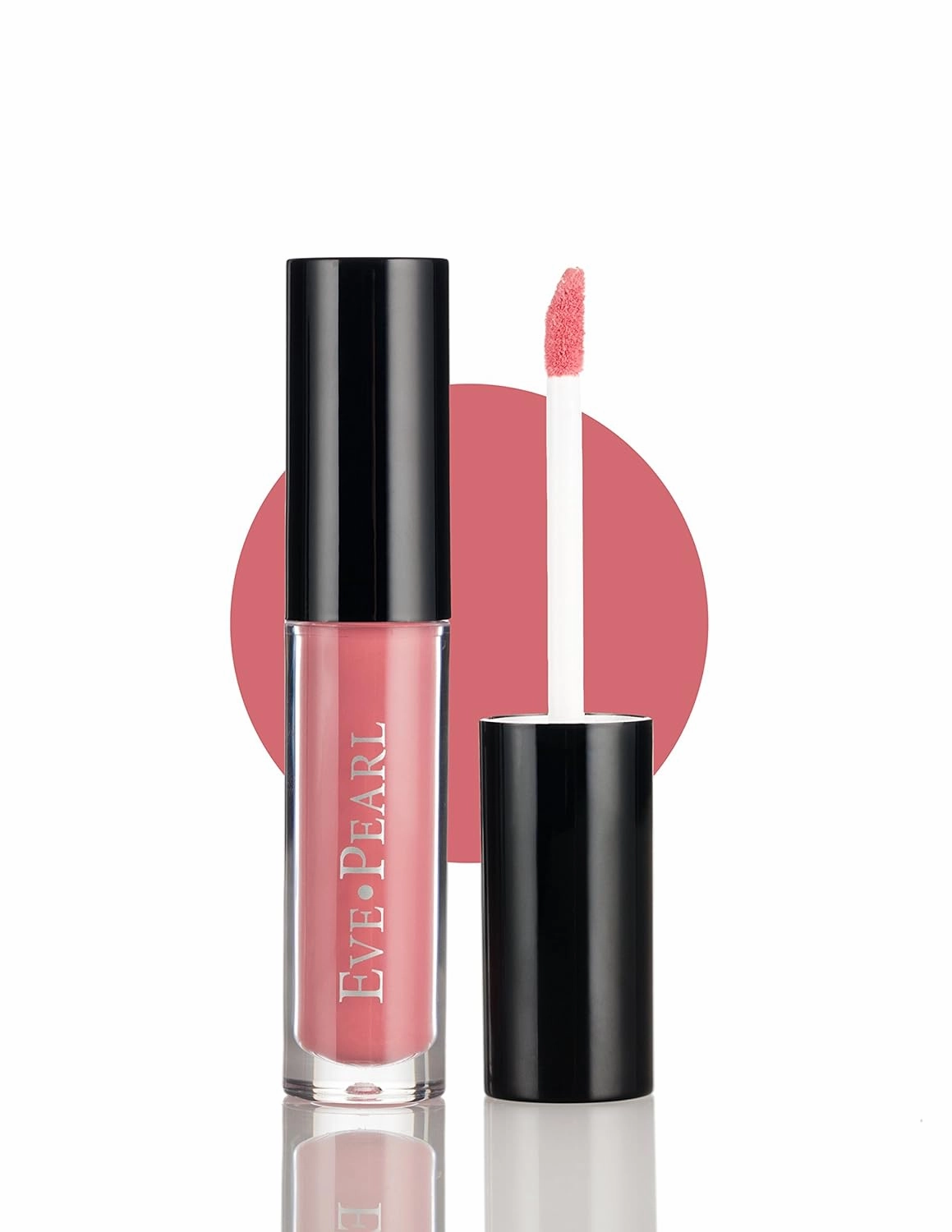 EVE PEARL Liquid Lipstick Rich Pigment Daily Lip Care Vitamin E Moisturizing Lip Color (Plum Naked)
