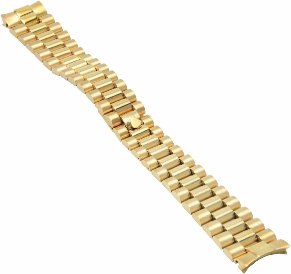 Ewatchparts 20MM COMPATIBLE WITH ROLEX PRESIDENT DAY DATE WATCH BAND 18038 18039 18078 18238 18239 GOLD