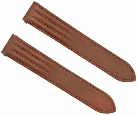 Ewatchparts 19-20 LEATHER WATCH STRAP BAND COMPATIBLE WITH CARTIER ROADSTER 2675 2723 QUK RELEASE SMOOTH