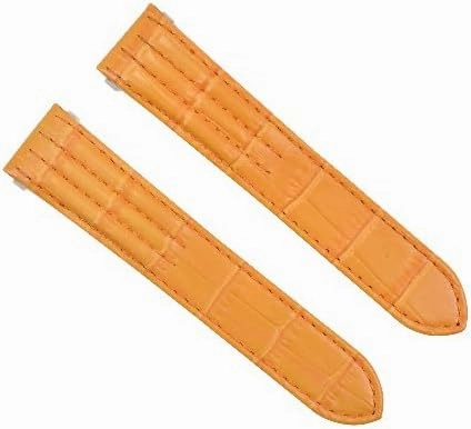 Ewatchparts 19-20 LEATHER WATCH STRAP BAND COMPATIBLE WITH CARTIER ROADSTER 2675 2723 QUK RELEASE SMOOTH