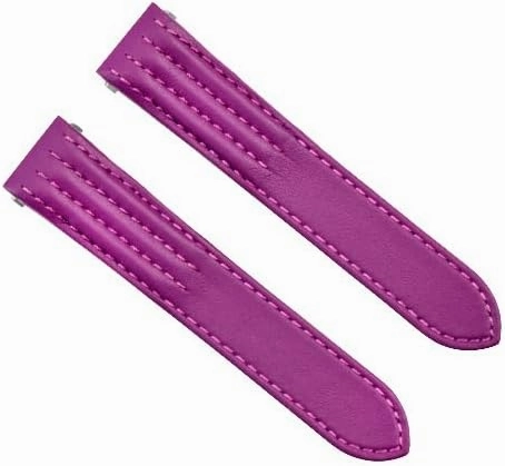 Ewatchparts 19-20 LEATHER WATCH STRAP BAND COMPATIBLE WITH CARTIER ROADSTER 2675 2723 QUK RELEASE SMOOTH