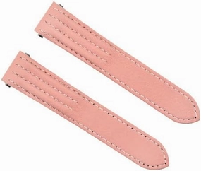 Ewatchparts 19-20 LEATHER WATCH STRAP BAND COMPATIBLE WITH CARTIER ROADSTER 2675 2723 QUK RELEASE SMOOTH