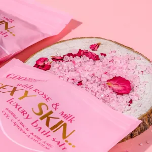 Exclusive 'JAMTS' Bath Salt with Milk and Rose