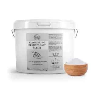 Exfoliating Dead Sea Salt Scrub - 128oz - Rose Absolute