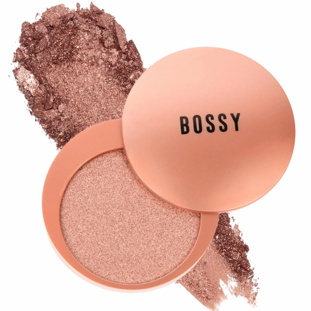 Extremely Bossy By Nature Dazzling Highlighter (Captivating - Iridescent Rose Gold Tone)