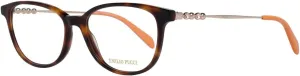 Eyeglasses Emilio Pucci EP 5137 052 Shiny Classic Havana Front, Rose Gold Temple