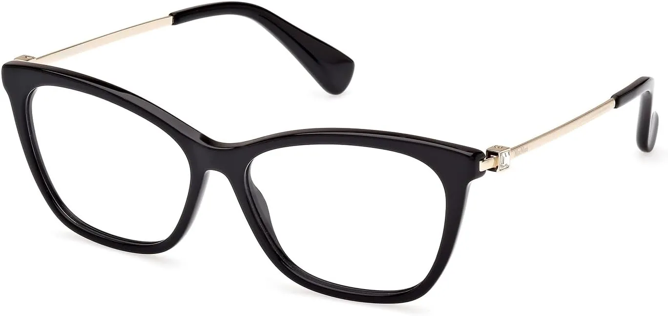 Eyeglasses MM 5070 001 Shiny Black, Pale Gold