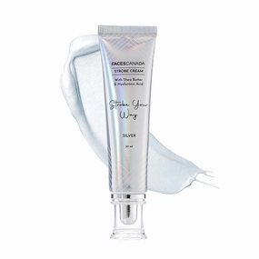 FACE'S.CANADA Strobe Cream - Silver, 30Ml | Primer   Highlighter   Moisturizer | Shea Butter & Hyaluronic Acid | Intense Hydration | Flawless Radiant Dewy Skin | Illuminating & Glowing Makeup Base