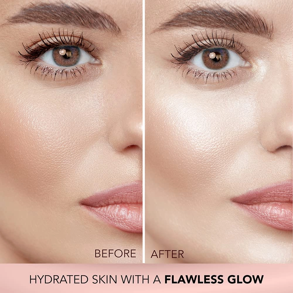 FACE'S CANADA Strobe Cream Primer, Hyaluronic Acid & Moisturizer Shea Butter, Highlighter Intense Hydration Flawless Radiant Dewy Skin For Illuminating & Glowing Makeup Base, 30g (1.05 Oz) - Pink