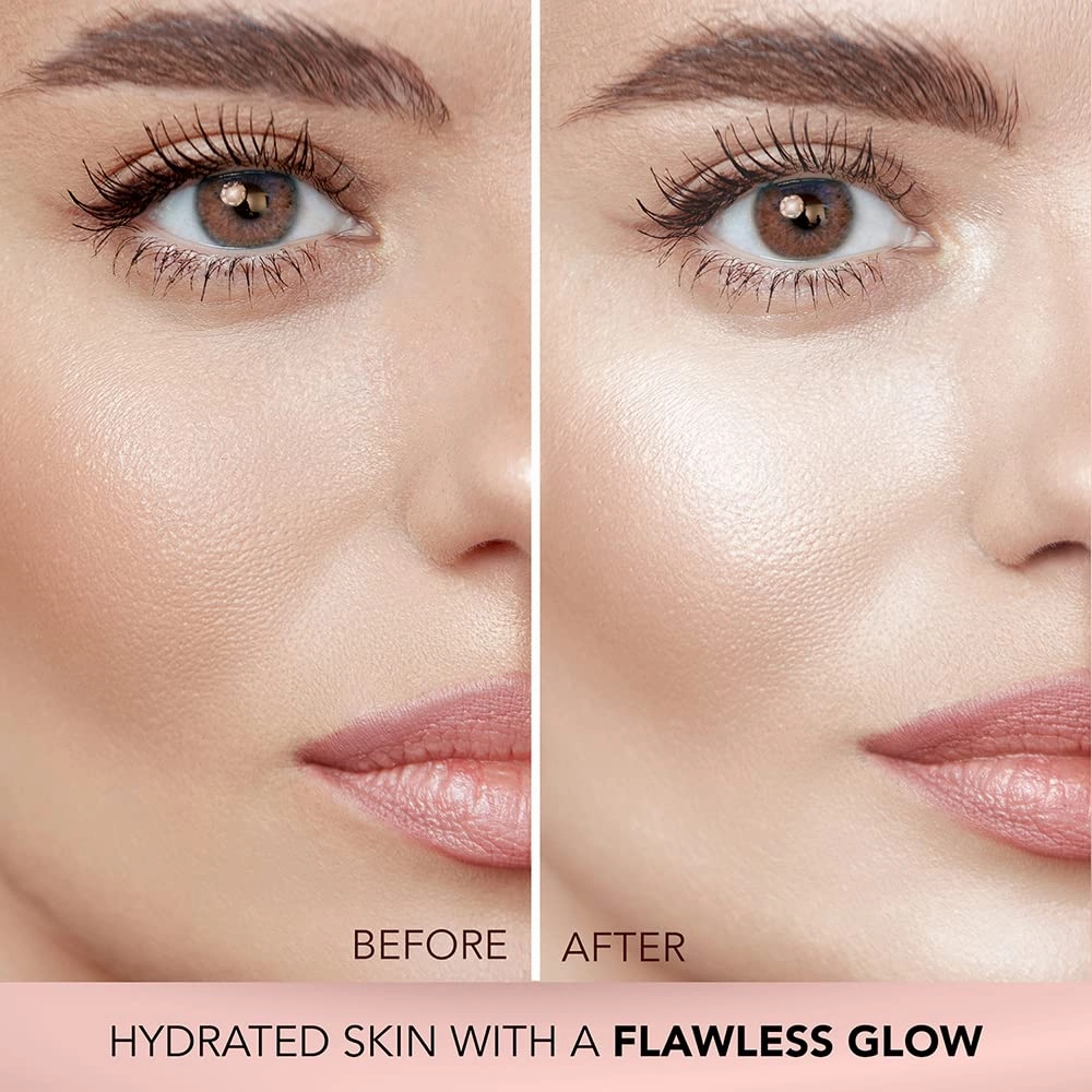 FACE'S CANADA Strobe Cream Primer, Hyaluronic Acid & Moisturizer Shea Butter, Highlighter Intense Hydration Flawless Radiant Dewy Skin For Illuminating & Glowing Makeup Base, 30g (1.05 Oz) - Rose Gold