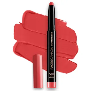 Faces Canada Hd Intense Matte Lipstick, Feather Light Comfort, 10 Hrs Stay, Primer Infused, Flawless Hd Finish, Made In Germany, Brown, Red, Pink, Purple, Nude Lip Color, Scarlet, 0.05 Oz