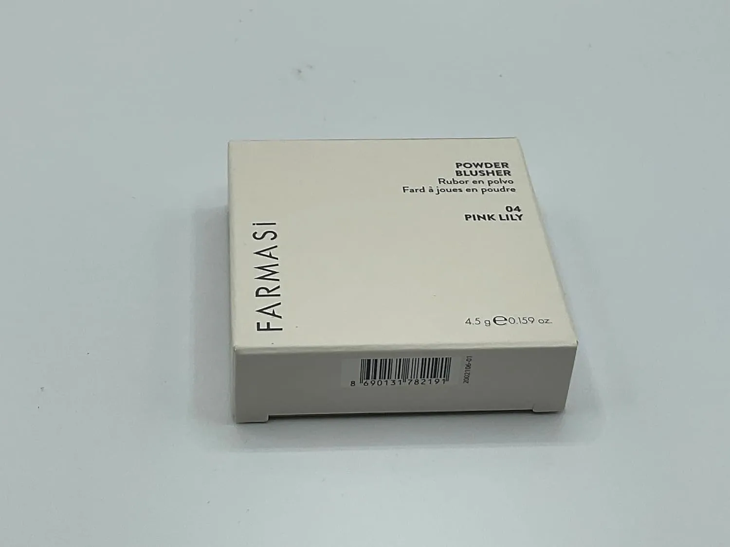 Farmasi Powder blush (04 Pink Lily) - Velvet Texture Long-Lasting Versatile Shades Buildable Color Makeup Essential Cheek Enhancement Radiant Complexion Beauty Product