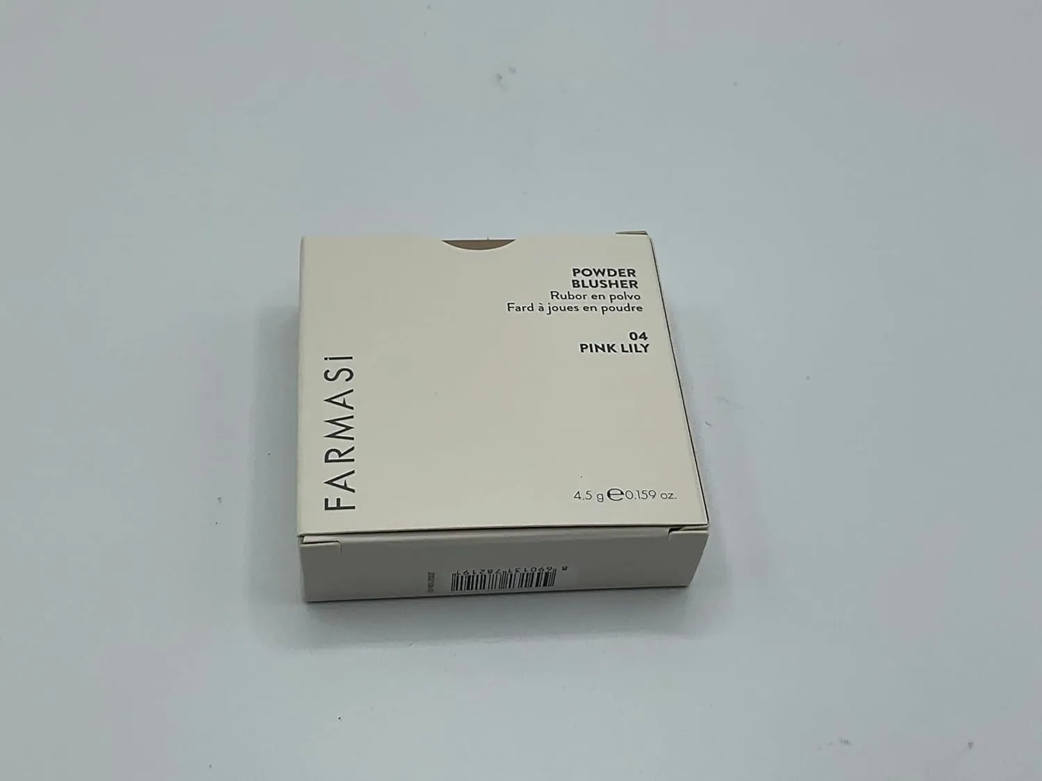 Farmasi Powder blush (04 Pink Lily) - Velvet Texture Long-Lasting Versatile Shades Buildable Color Makeup Essential Cheek Enhancement Radiant Complexion Beauty Product