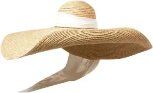 Fedora Straw Sun Hat for Men Women Foldable Roll Up Short Brim Trilby Hat Panama Beach Hat UPF 50  Summer Beach Hat