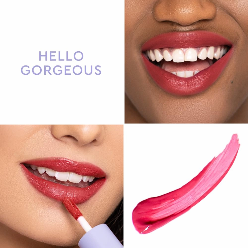 florence by mills Be A VIP Velvet Liquid Lipstick, Hello Gorgeous (rose), 0.13 oz/ 3.8g
