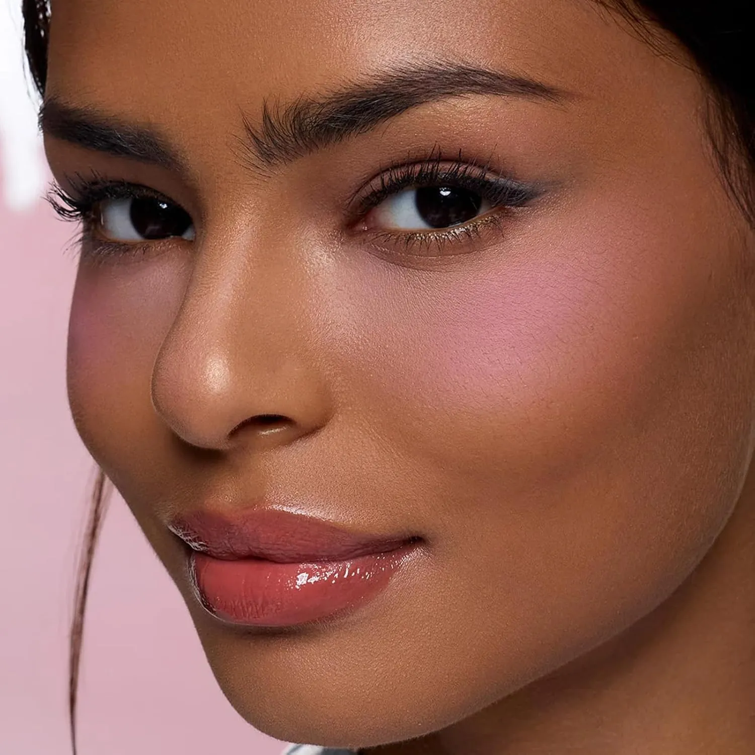 Flower Knows Butterfly Cloud Collar Rouge Box Highlighting & Blush Duo Powder,Pink Matte Finish Blush & Highlighter Palette,Buildable & Blendable Makeup Blush for cheeks(03 Pastel Lotus)