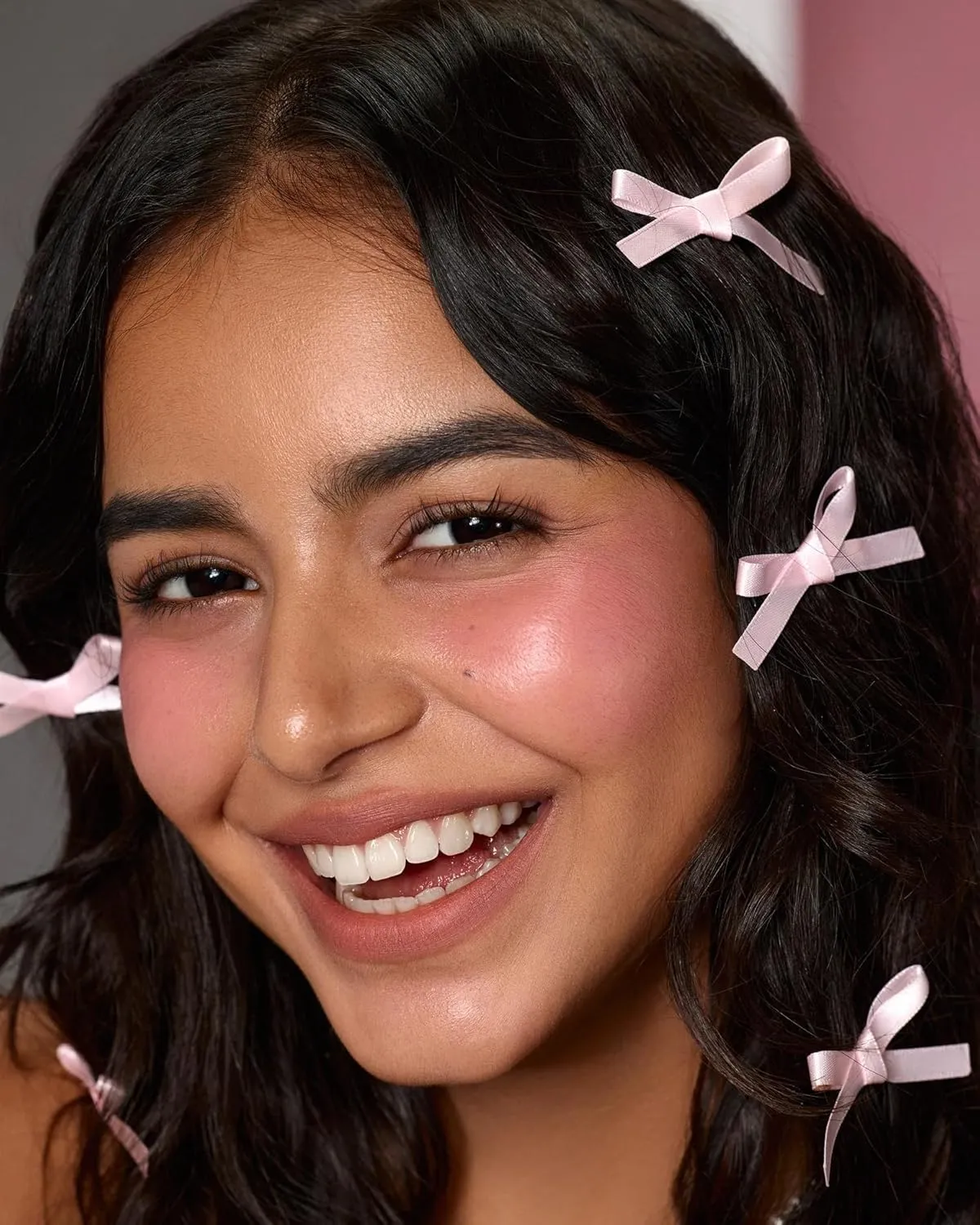 Flower Knows Strawberry Cupid All Day Glow Liquid Blush,Water- & Sweat-Resistant Blush for Cheeks,Blendable Dewy Finish with Hydrating Formula(02 Coastal Rose,0.25 Fl Oz)