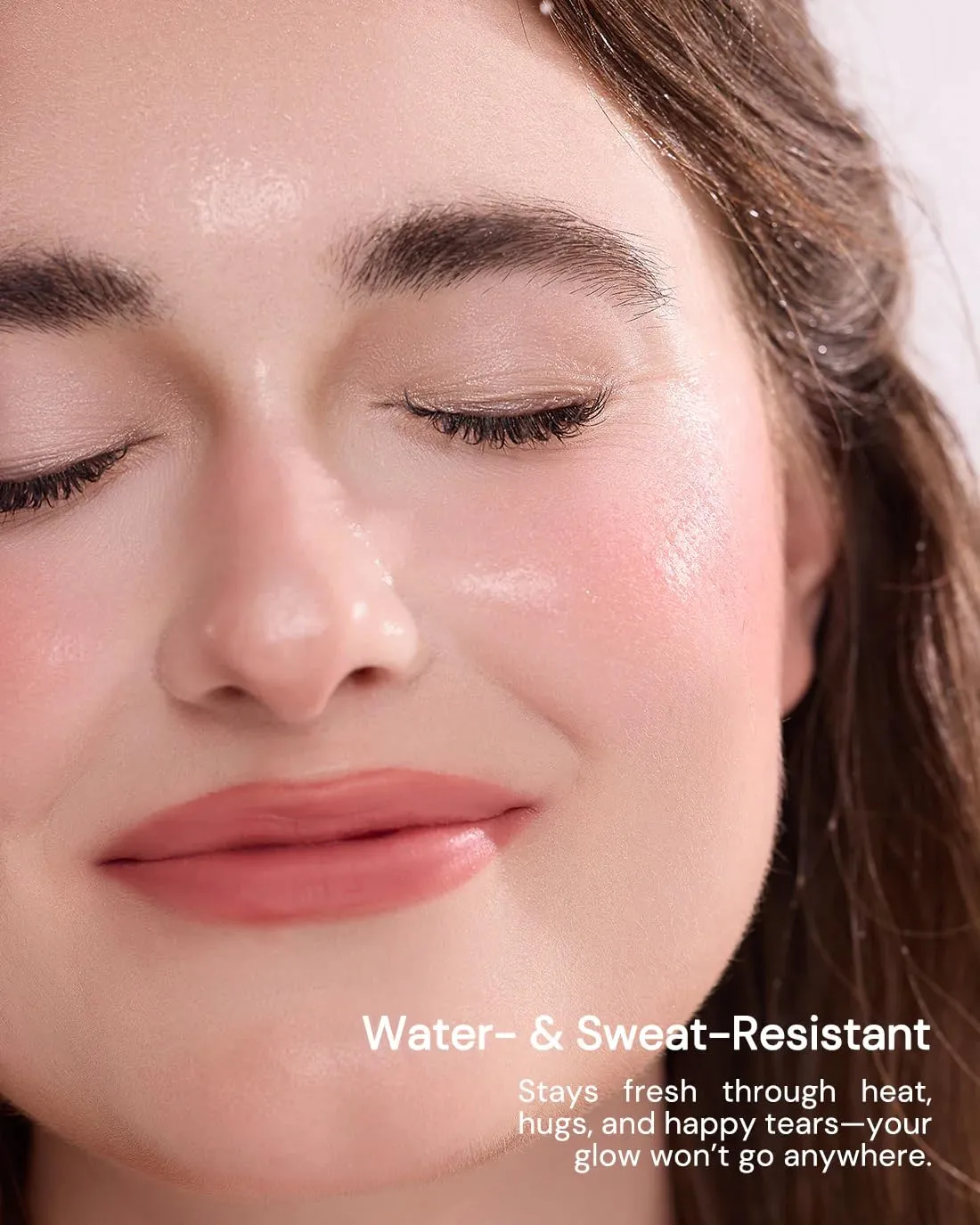 Flower Knows Strawberry Cupid All Day Glow Liquid Blush,Water- & Sweat-Resistant Blush for Cheeks,Blendable Dewy Finish with Hydrating Formula(02 Coastal Rose,0.25 Fl Oz)