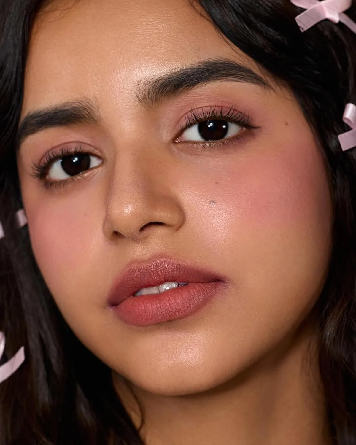 Flower Knows Strawberry Cupid All Day Glow Liquid Blush,Water- & Sweat-Resistant Blush for Cheeks,Blendable Dewy Finish with Hydrating Formula(05 Rum Cocoa,0.25 Fl Oz)