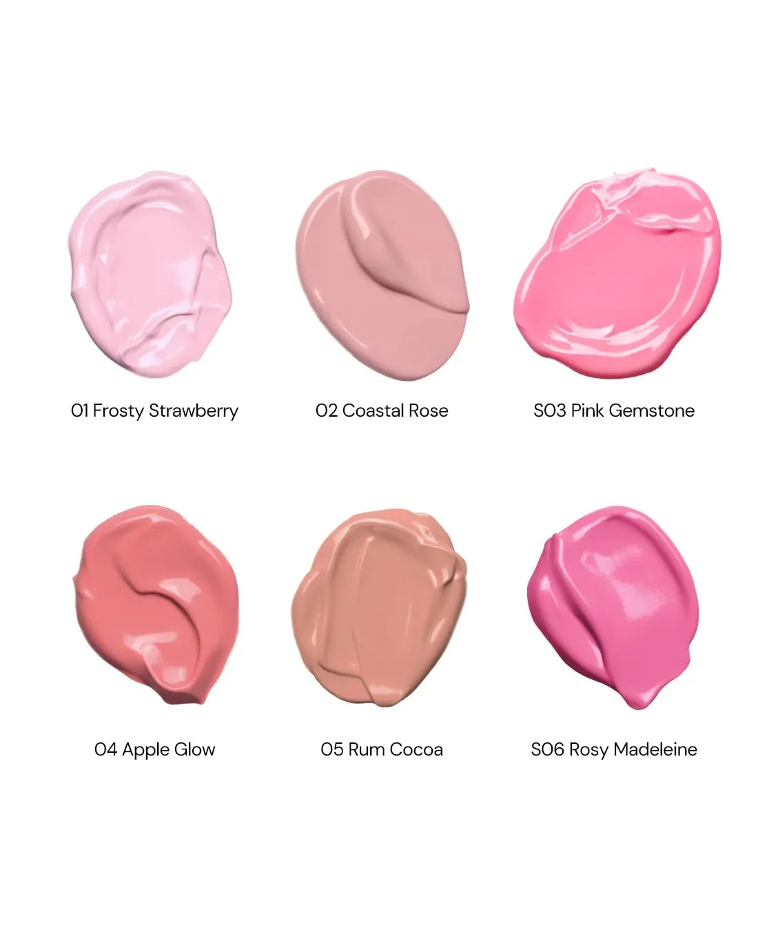 Flower Knows Strawberry Cupid All Day Glow Liquid Blush,Water- & Sweat-Resistant Blush for Cheeks,Blendable Dewy Finish with Hydrating Formula(05 Rum Cocoa,0.25 Fl Oz)
