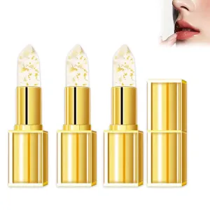 Foihletpath Lipstick, Foihletpath Mood Lipstick, Transfer Proof Color Changing Lipsticks, Moisturizing and Nourishing Lips, High-Shine Makeup (3pcs)