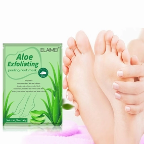 Foot Peel Mask 3 Pack Skin Care Soft Smooth Exfoliator Callus Remover Feet Treatment Rose Lavender Aloe Mixed Flavor