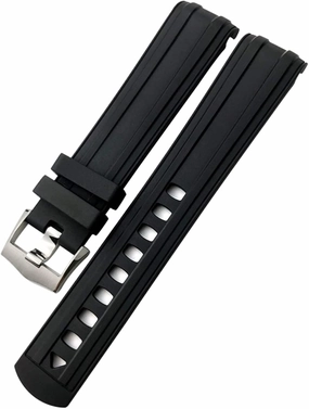 for Omega Seamaster 007 Rose Gold Buckle Soft Waterproof Silicone Watch Strap 19mm 20mm 21mm Fluorous Rubber Watchband (Color : 10mm Gold Clasp, Size : 19mm)