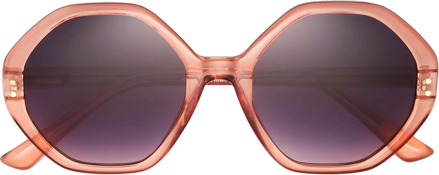 French Connection Women's Alba Angular Sunglasses
