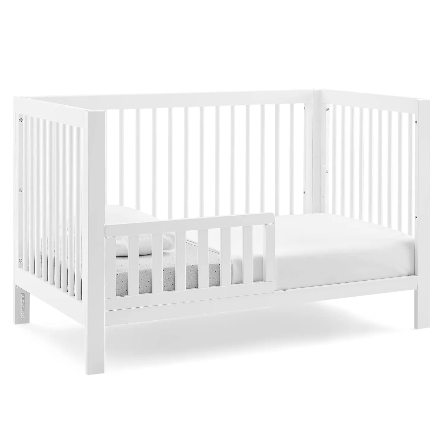 GAP babyGap Charlie 6-in-1 Convertible Crib - Greenguard Gold Certified, Bianca White