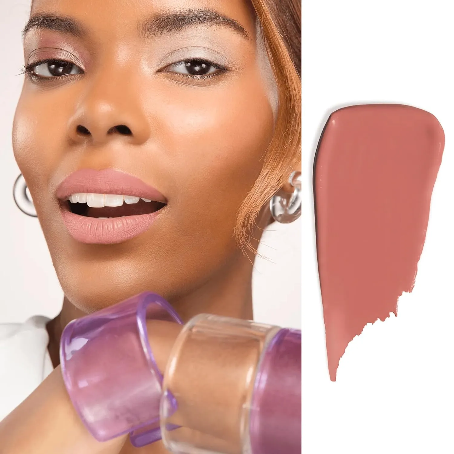 Gerard Cosmetics HydraMatte Liquid Lipstick 1995, Rosy Brown Lipstick with Matte Finish, Long Lasting and Non Drying, Super Pigmented Fully Opaque Lip Color
