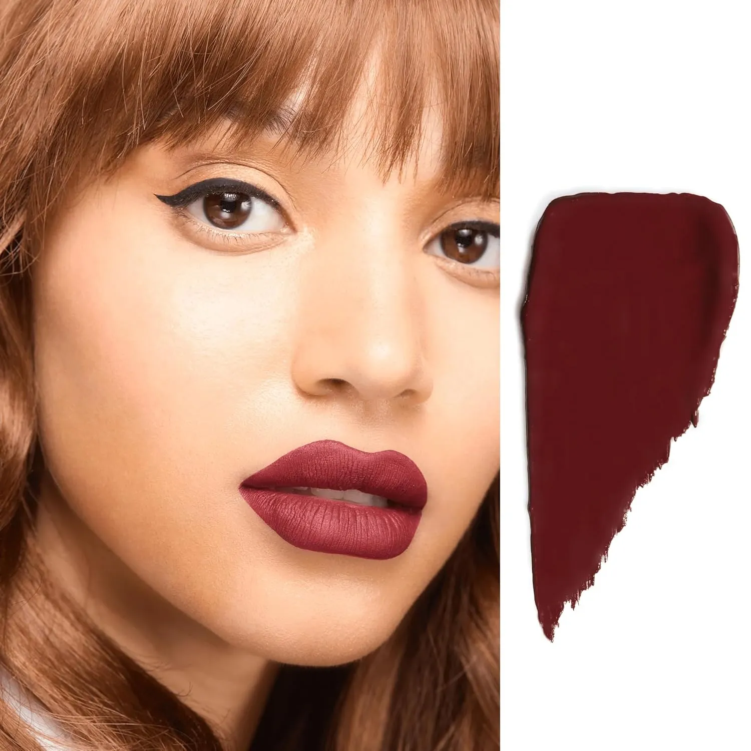 Gerard Cosmetics HydraMatte Liquid Lipstick Ruby Slipper, Deep Red Lipstick with Glitter, Matte Finish, Long Lasting and Non Drying, Super Pigmented Fully Opaque Lip Color