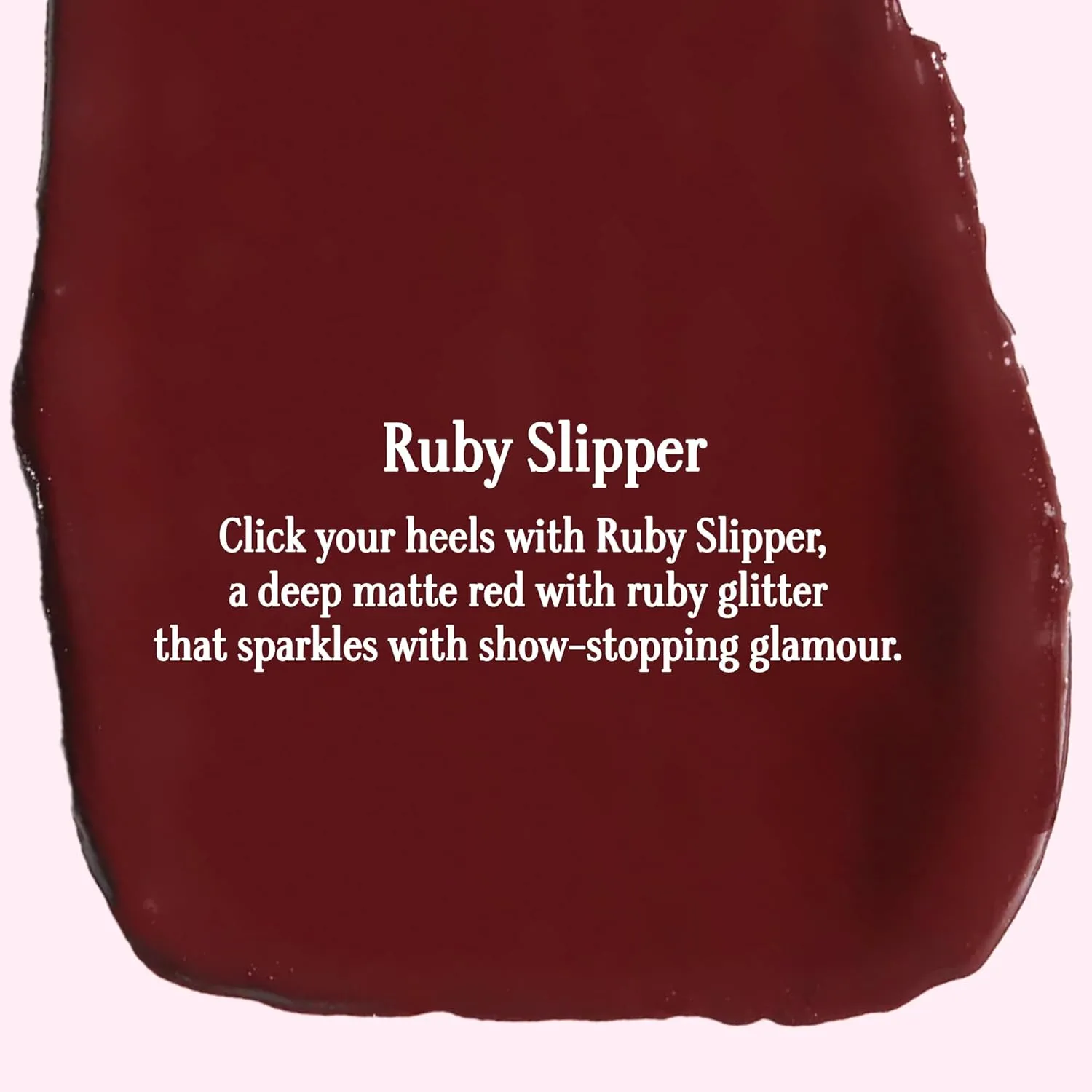 Gerard Cosmetics HydraMatte Liquid Lipstick Ruby Slipper, Deep Red Lipstick with Glitter, Matte Finish, Long Lasting and Non Drying, Super Pigmented Fully Opaque Lip Color