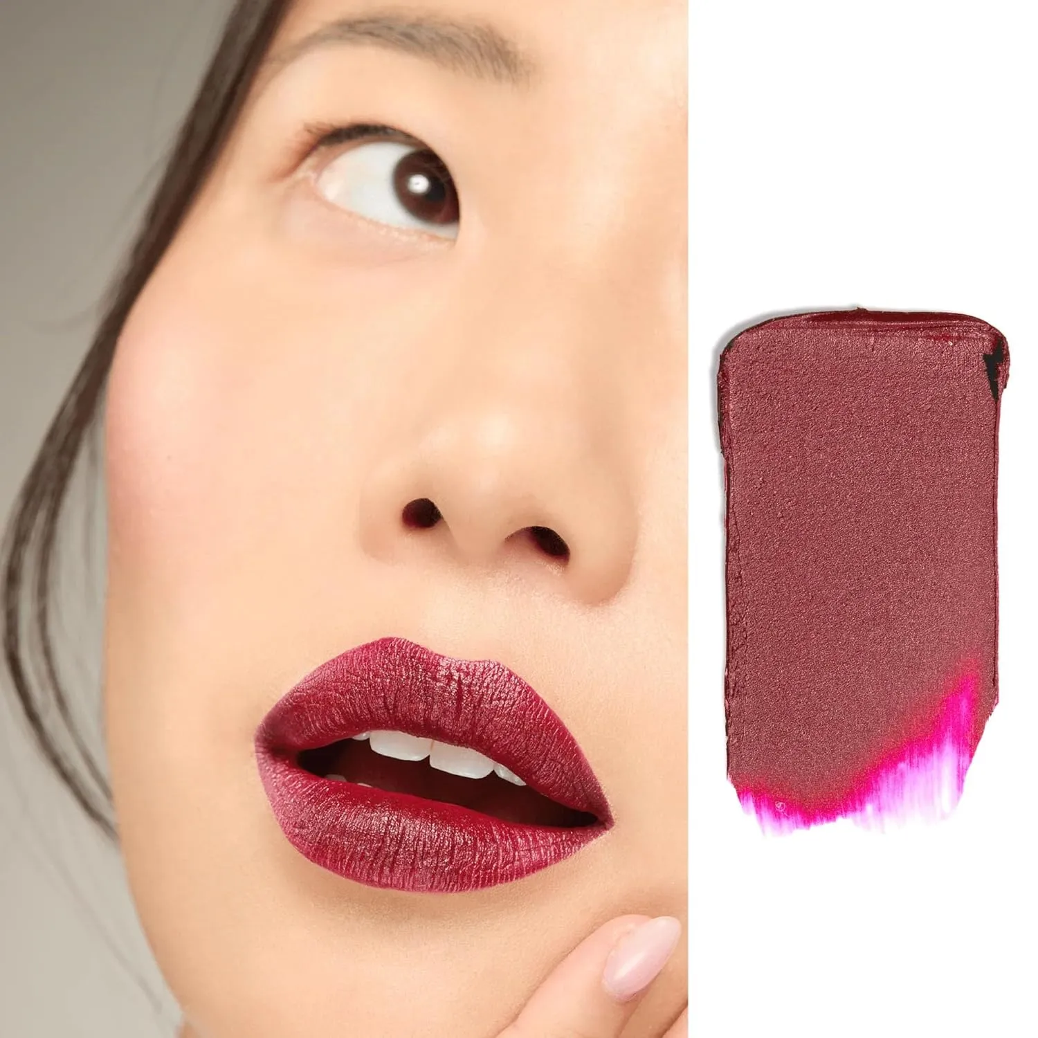 Gerard Cosmetics Lipstick Merlot, Dark Red Lipstick with Luxe Satin Finish, Highly Pigmented, Smooth Formula with Hydrating Ingredients, Long Lasting, Cruelty Free & Made in USA