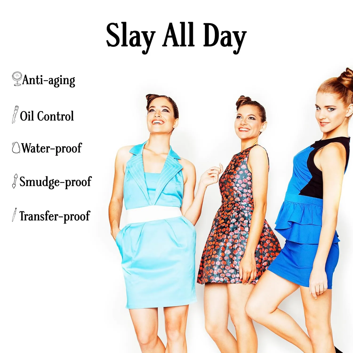 Gerard Cosmetics Slay All Day Makeup Setting Spray (Mint Chocolate Chip Scented), Matte Finish with Oil Control, Cruelty Free, Long Lasting Finishing Spray, 3.38oz (100ml)