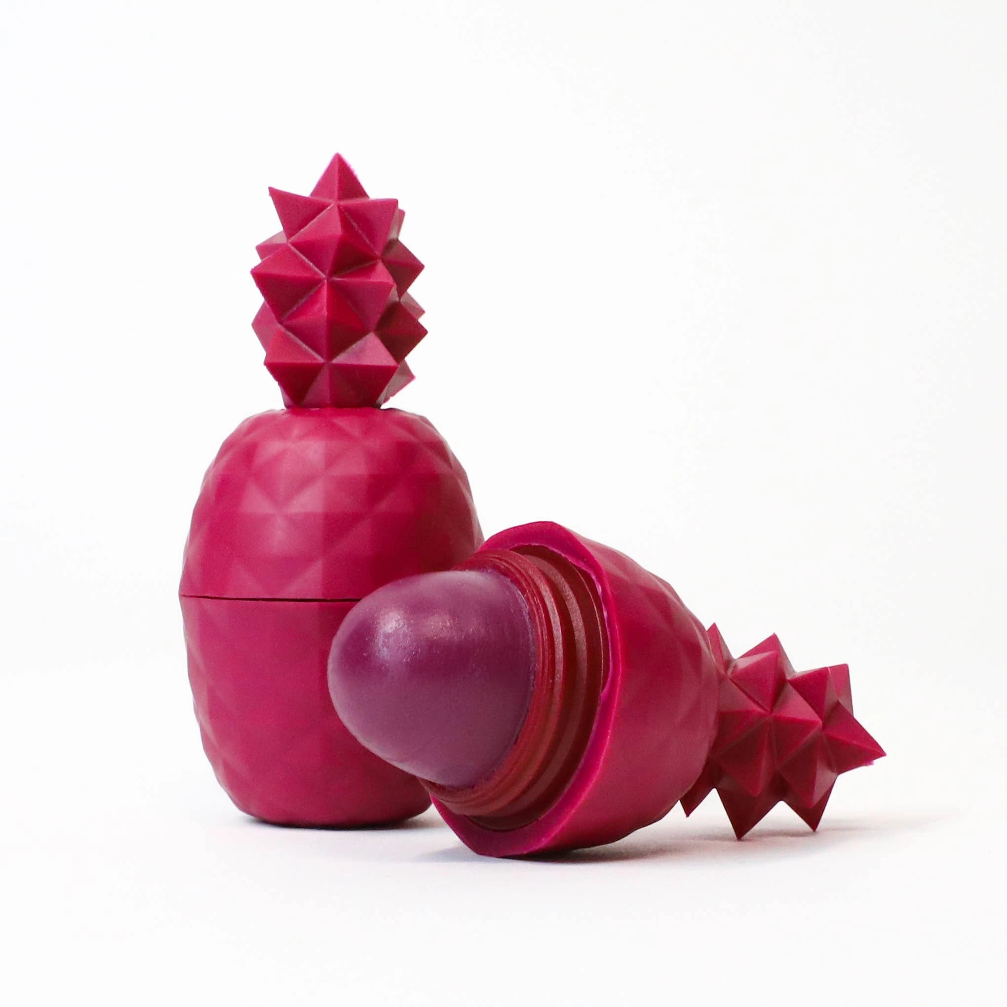 Gift Set 3 Pack Tinted Lip Balm Pineapple Reusable Tin by Rebels Refinery