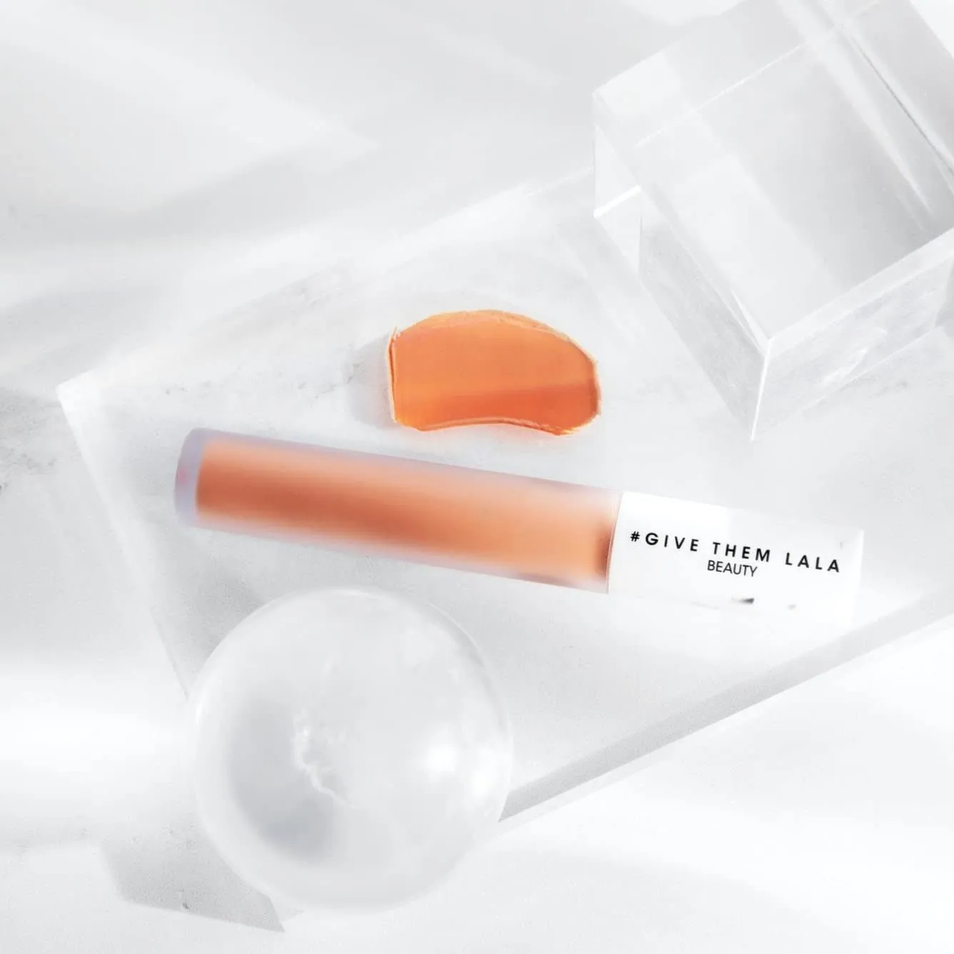 GIVE THEM LALA Matte Lipstick - Hydromatte Liquid Lipstick For Women - Satin Soft, Non-Drying Finish - Lightweight and Long Lasting Lipstick - Cruelty Free Lip Makeup (Get Out)