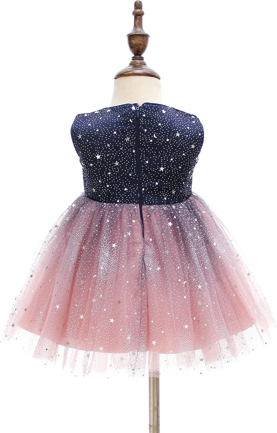 Glamulice Baby Flower Girls Sparkle Tulle Ombre Tutu Dress Baptism Christening Outfit Special Occasion Birthday Dresses