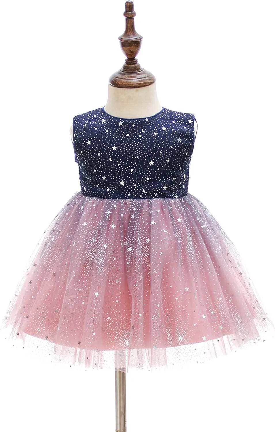 Glamulice Baby Flower Girls Sparkle Tulle Ombre Tutu Dress Baptism Christening Outfit Special Occasion Birthday Dresses