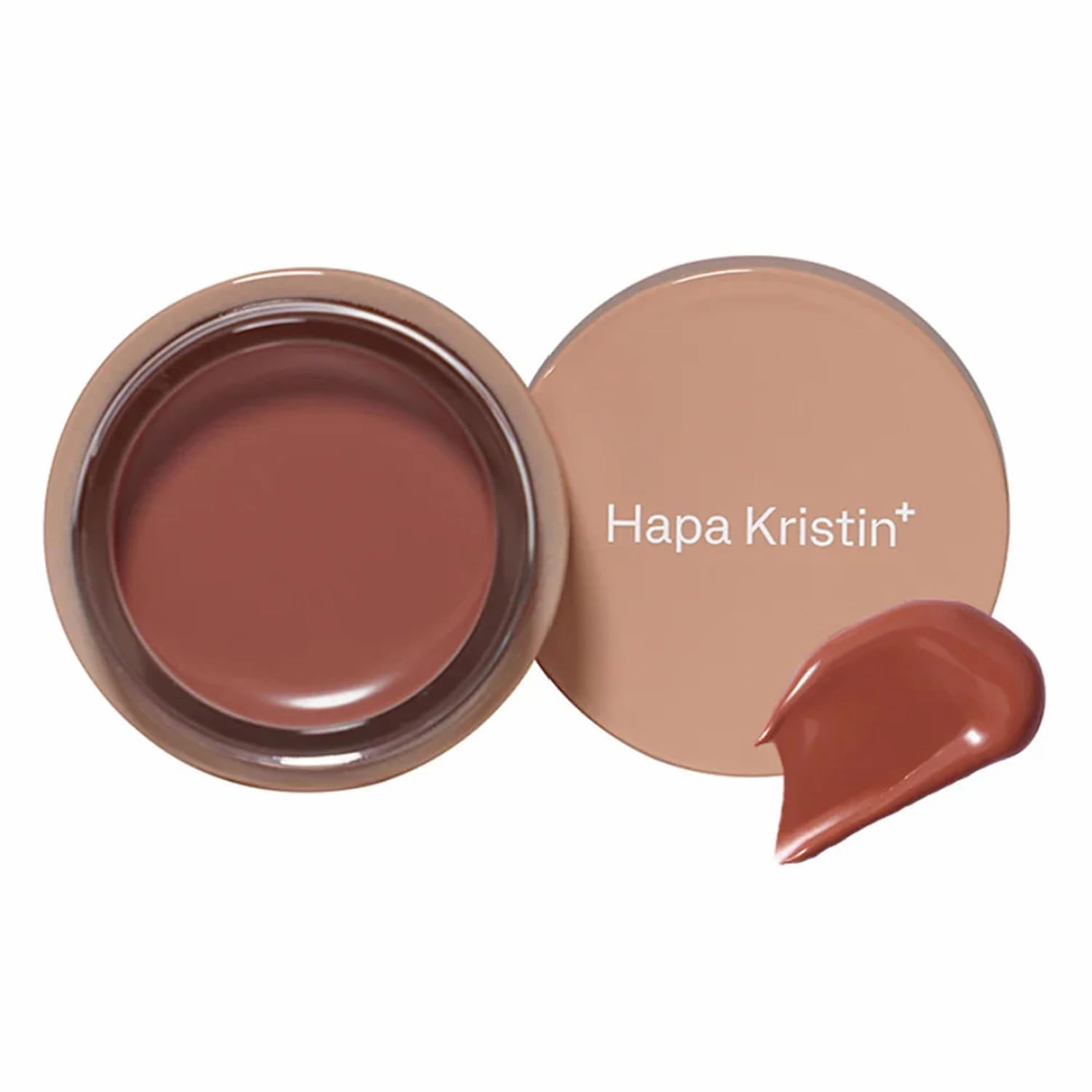 Gleam Glow Lip and Blush | a Classic, Vibrant Red that brings a Fresh, Lively Energy | perfectly pairs with Hapa Kristin Colored Contacts, 0.148 Oz (4.2g) (Warm Cinnamon 502, one)