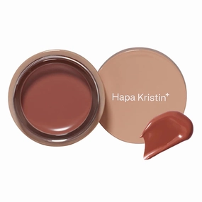 Gleam Glow Lip and Blush | a Classic, Vibrant Red that brings a Fresh, Lively Energy | perfectly pairs with Hapa Kristin Colored Contacts, 0.148 Oz (4.2g) (Warm Cinnamon 502, one)