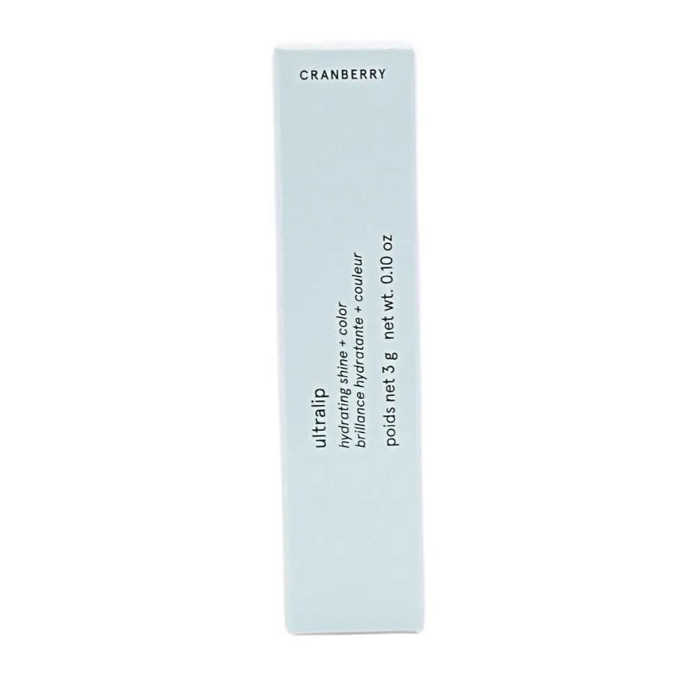 Glossier Ultralip High Shine Lipstick with Hyaluronic Acid - Cranberry - Crimson-Berry Red