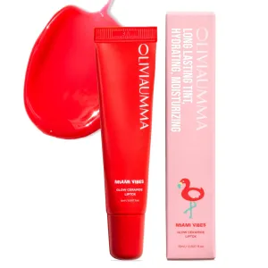 Glow Ceramide Liptox Miami Vibes – Moisturizing Korean Lip Gloss for Women to Hydrate and Glow with Shea Butter & Ceramides – Lipgloss for Dry, Chapped Lips – 15 ml