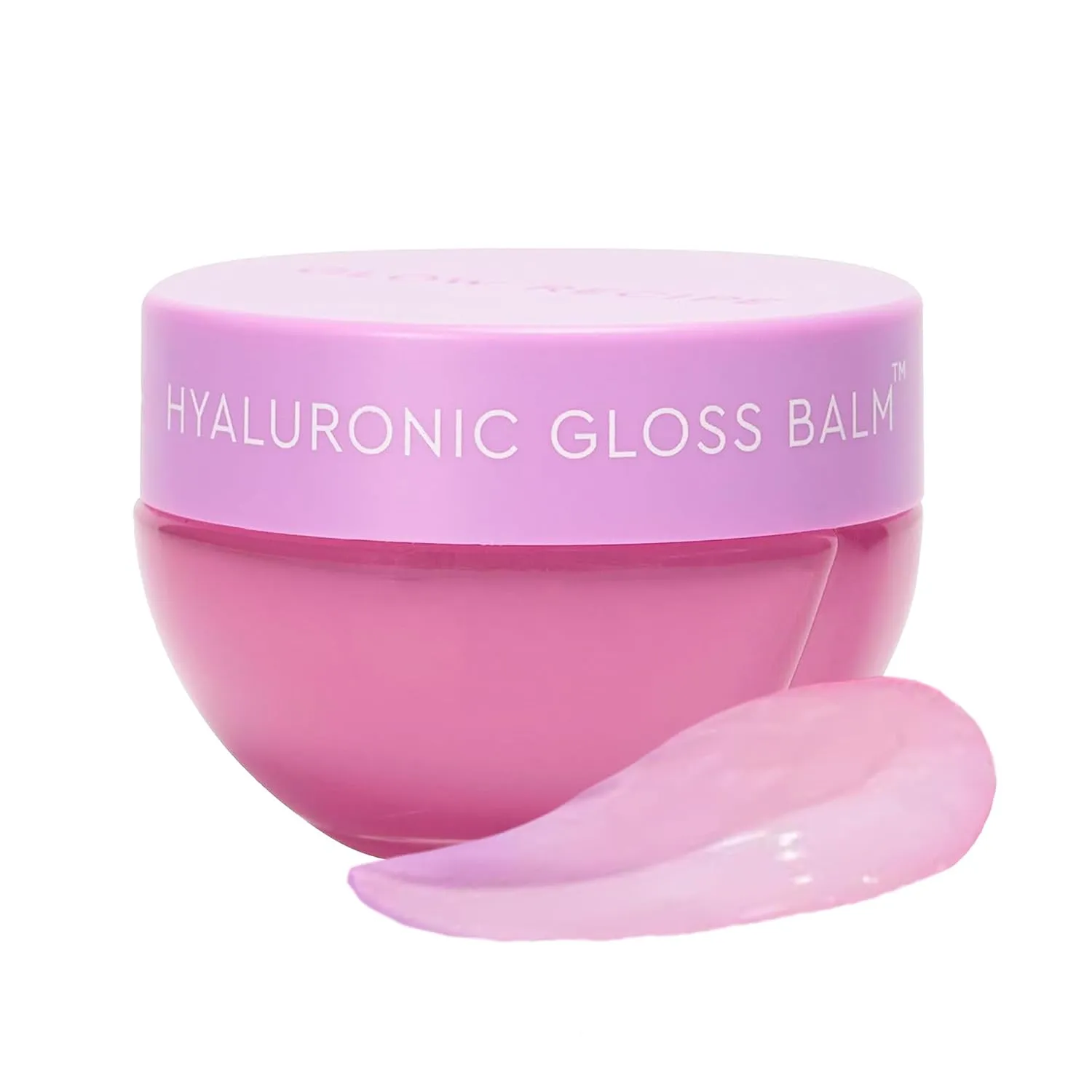 Glow Recipe Hyaluronic Acid Plumping Lip Balm for Women & Men - Clear, Hydrating High-Shine Gloss   Overnight Dry Lips Treatment for a Smooth, Fuller Look - Makeup Prep, Korean Skin Care, 15ml