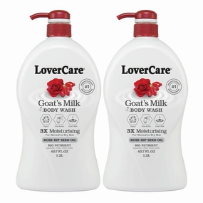 Goat's Milk Shower Cream 40.7oz/1200ml - Rose Hip Seed Oil