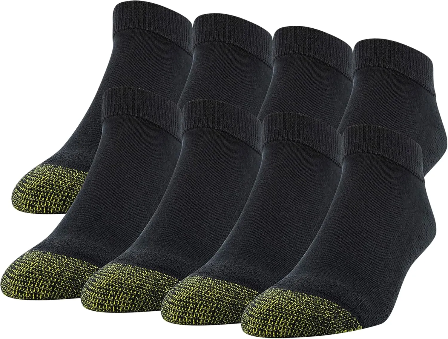 GOLDTOE Men's Cotton Low Cut Sport Liner Socks (6 Pairs)