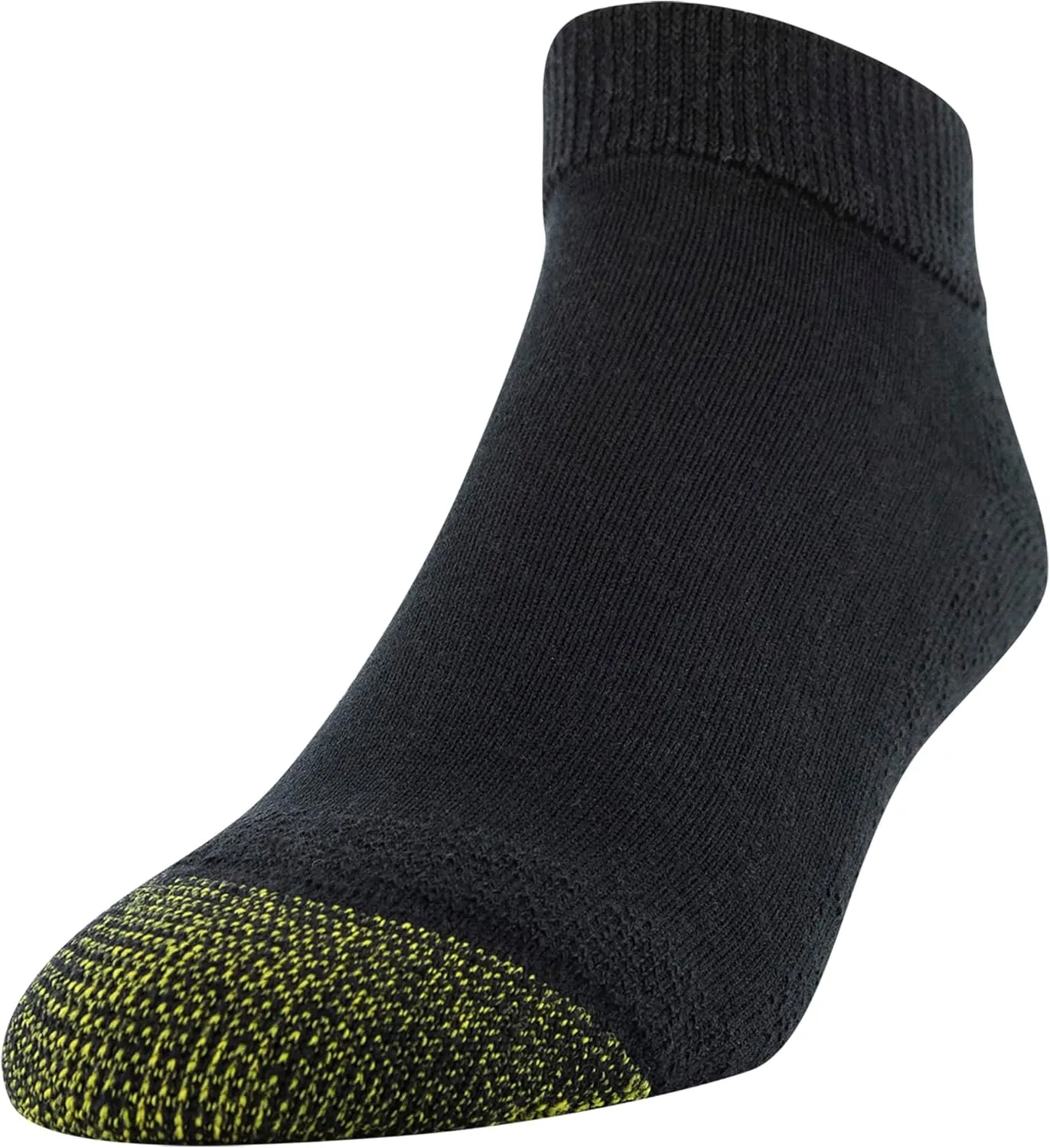 GOLDTOE Men's Cotton Low Cut Sport Liner Socks (6 Pairs)