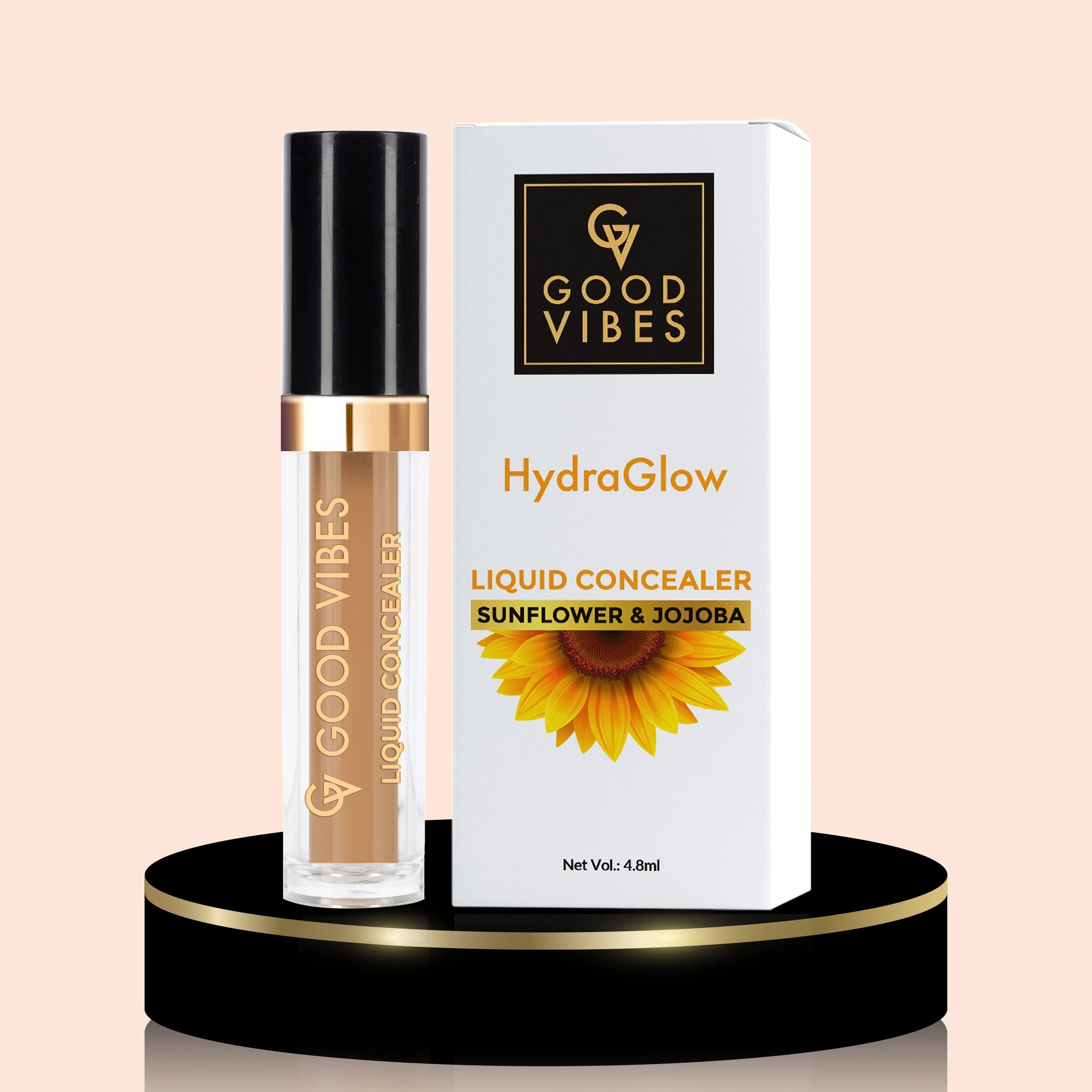 Good Vibes HydraGlow Liquid Concealer- Coffee 65 (4.8ml)