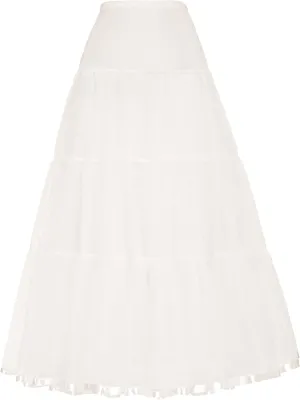 GRACE KARIN Women's Ankle Length Petticoats Wedding Slips Plus Size S-3X